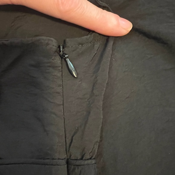 EUC Madewell Black Ariana Midi Dress - Picture 5 of 6